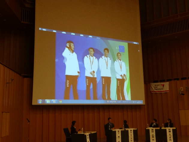 Koto Bay Festival 2015</br> Panel discussion by an Olympic medalist and </br>a Paracanoe team athlete supported by Koto City3